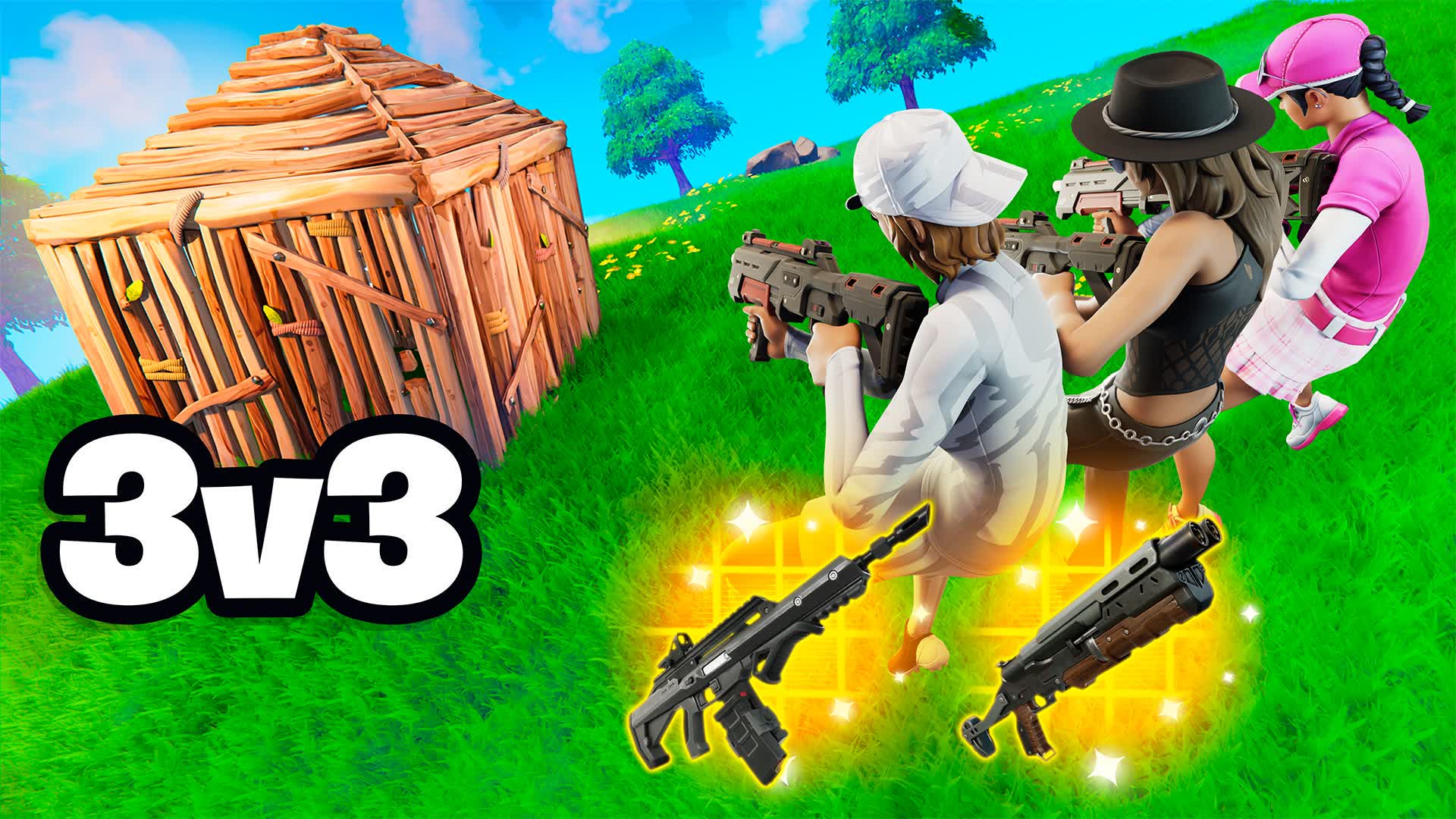 BOX FIGHT 3v3 π― β Fortnite Creative map