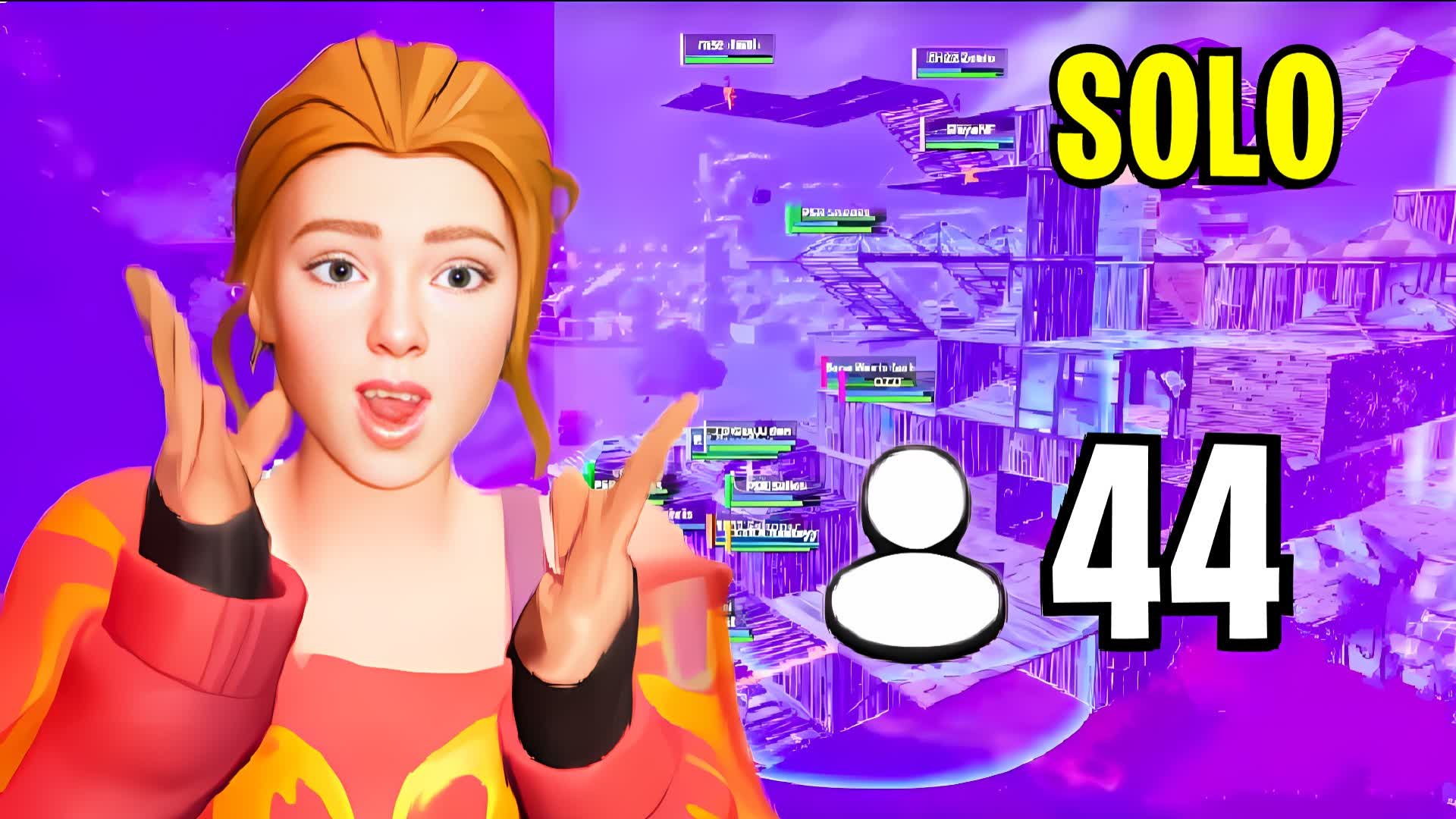 SOLO ENDGAME - ZONE WARS β Fortnite Creative map