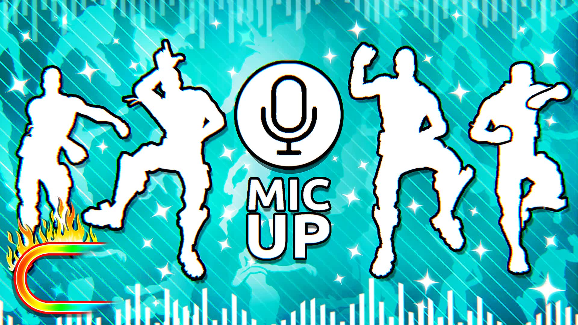 MIC UP π EMOTE PARTY β Fortnite Creative map