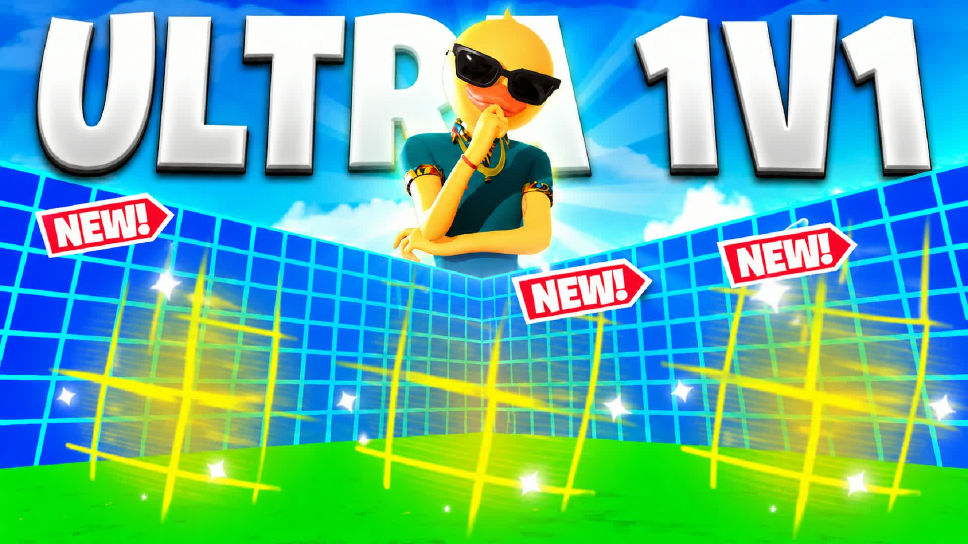 INFINITE 1V1V1 WARS โ Fortnite Creative map