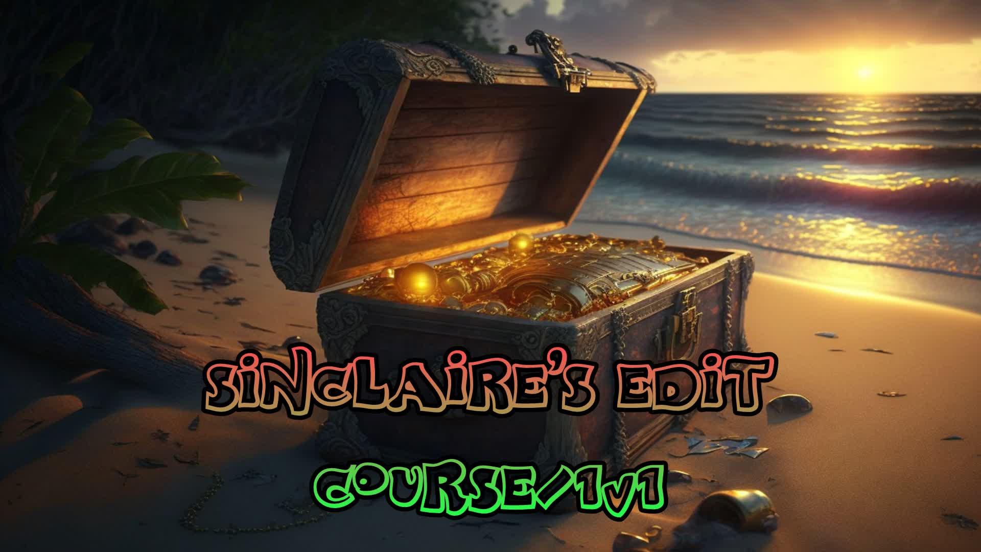 Sinclaire's Edit Course/1v1 — Fortnite Creative map