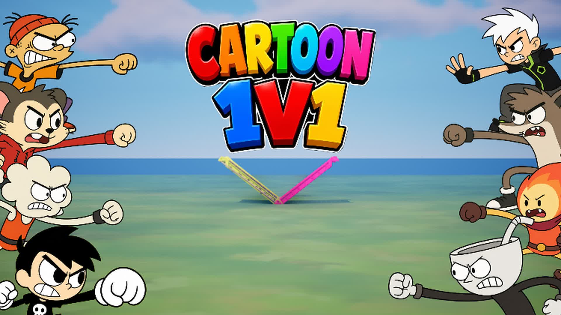 CARTOON 1V1 β Fortnite Creative map