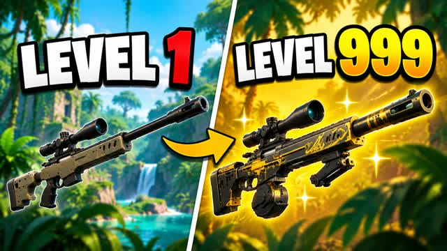 🎯JUNGLE SNIPER ONE SHOT💥 — Fortnite Creative map