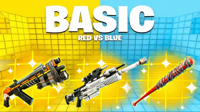 BASIC RED VS BLUE UNC — Fortnite Creative map