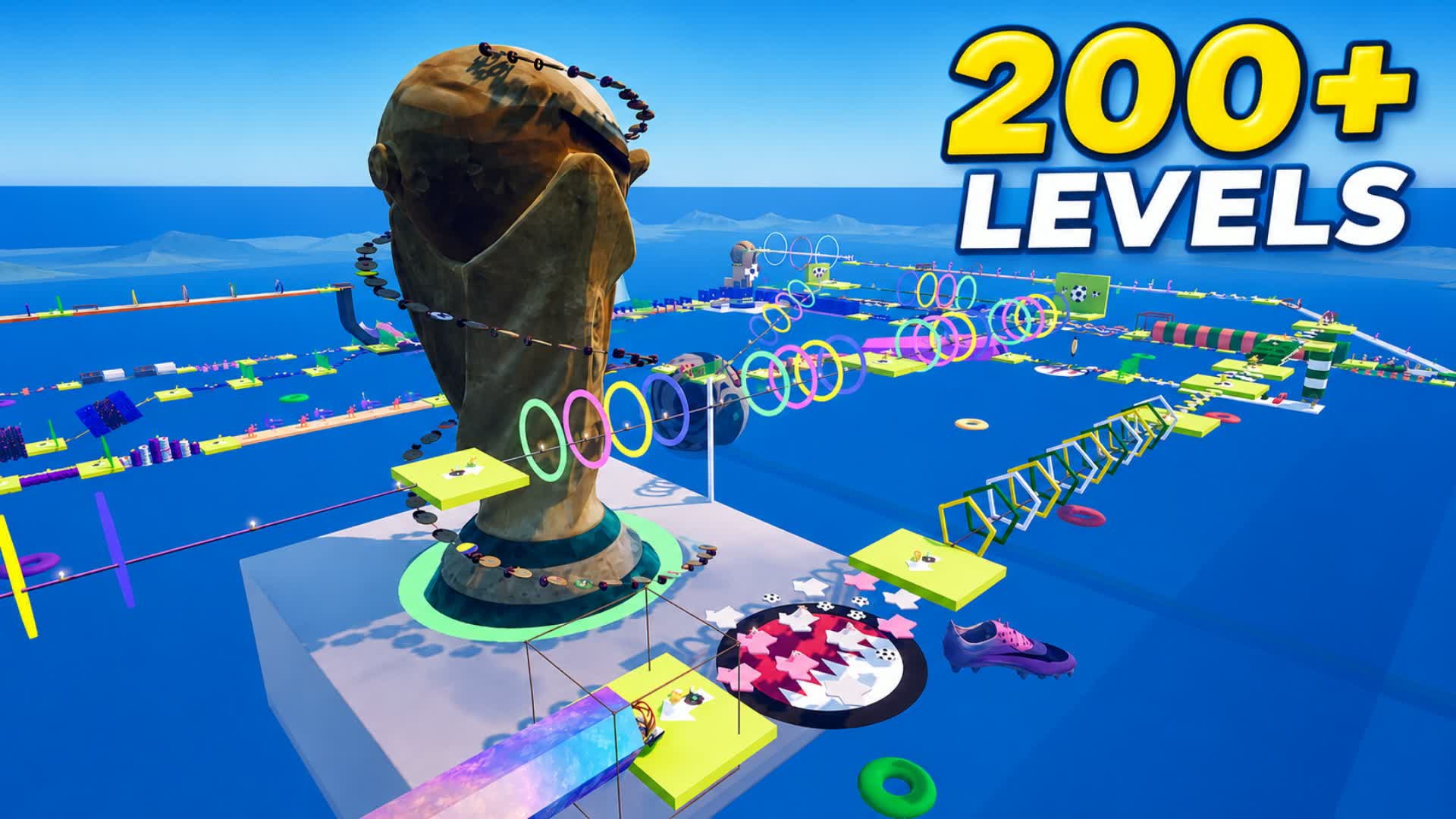 WORLD CUP OBBY PARKOUR ⭐ — Fortnite Creative map