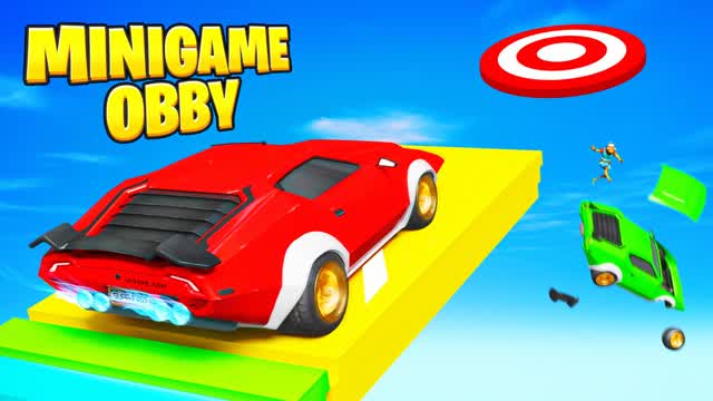 MINIGAME OBBY β Fortnite Creative map