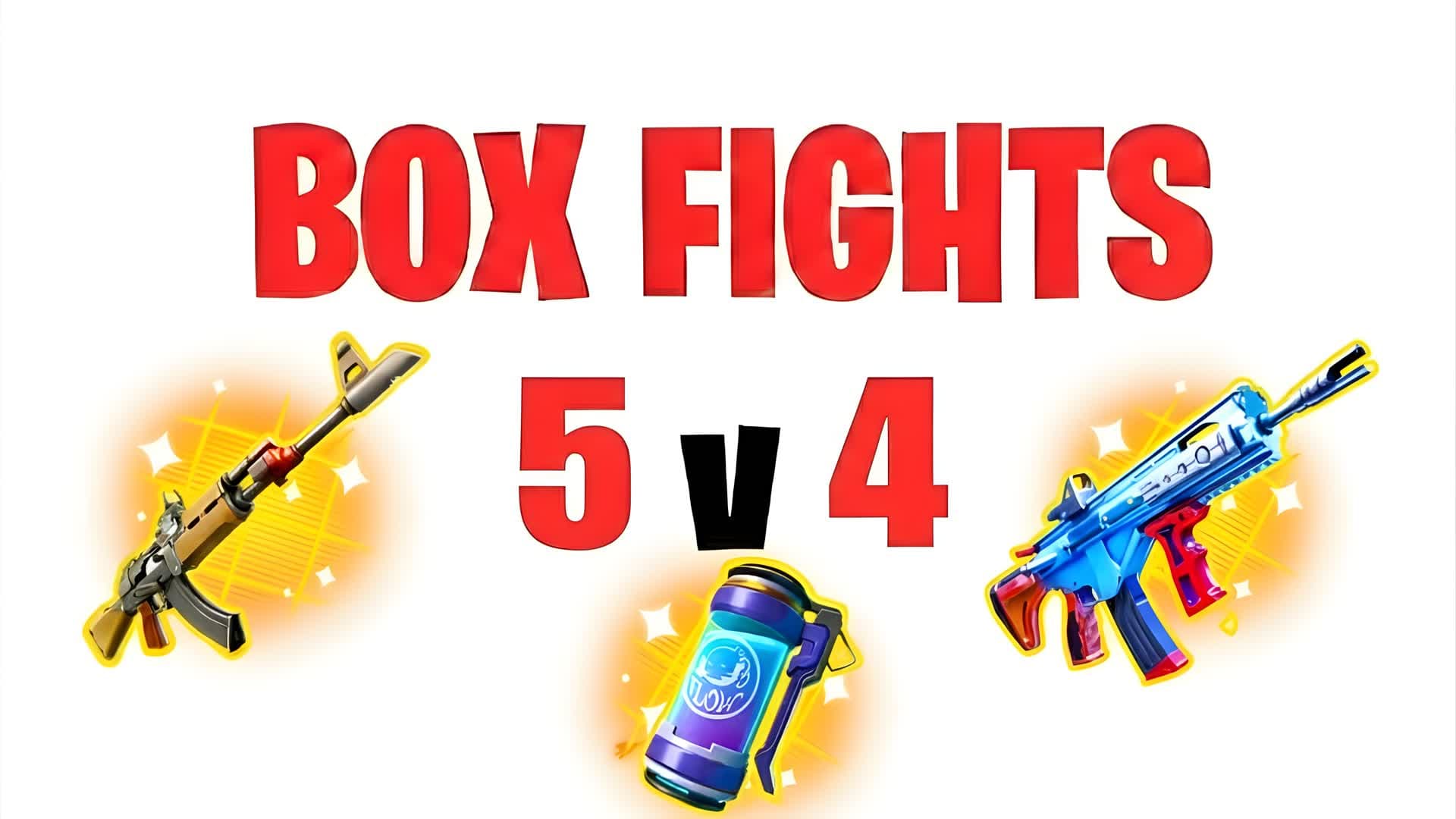 BOX FIGHTS 5V4 β Fortnite Creative map