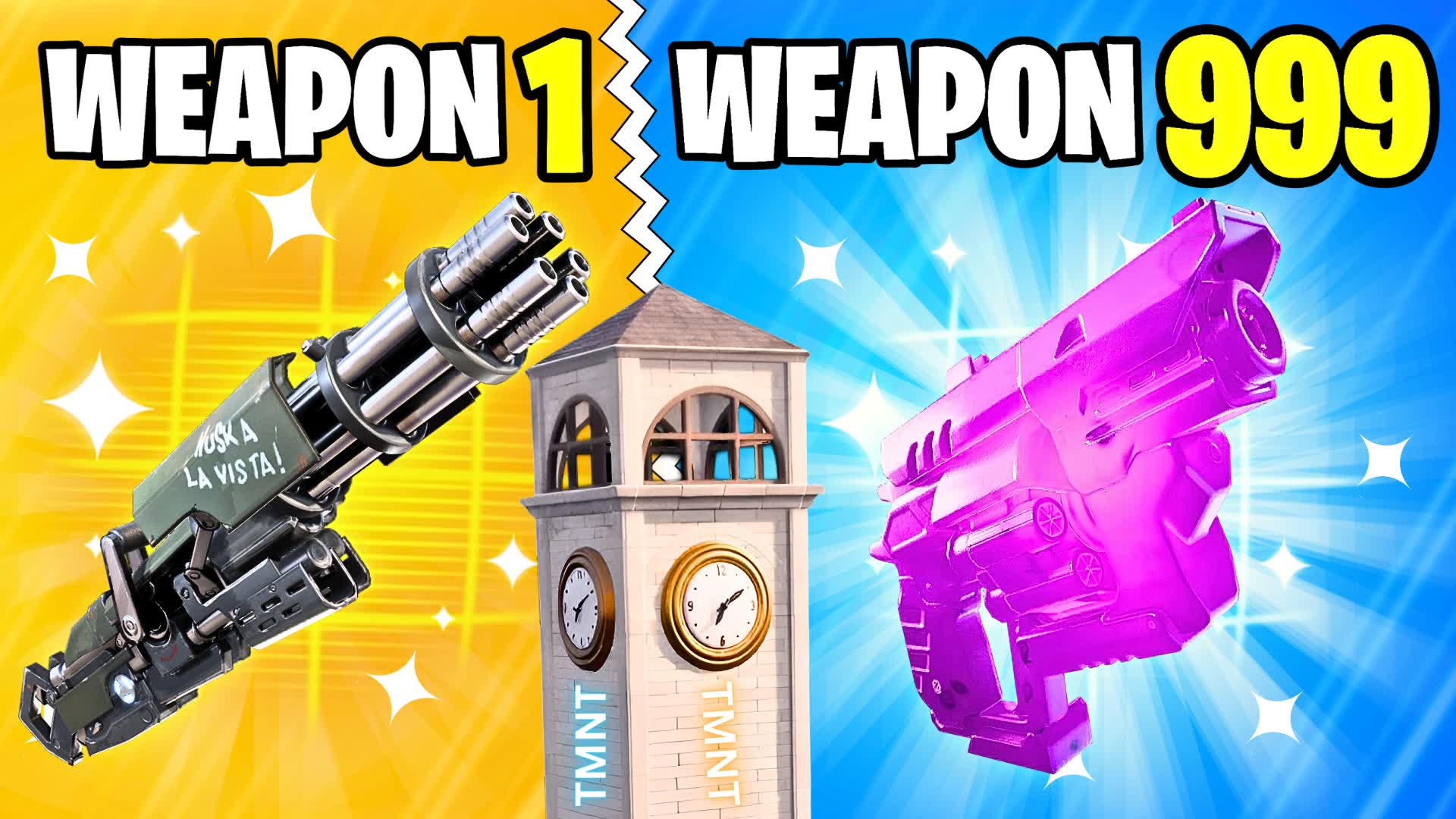 π GUN GAME π« ONE SHOT β Fortnite Creative map