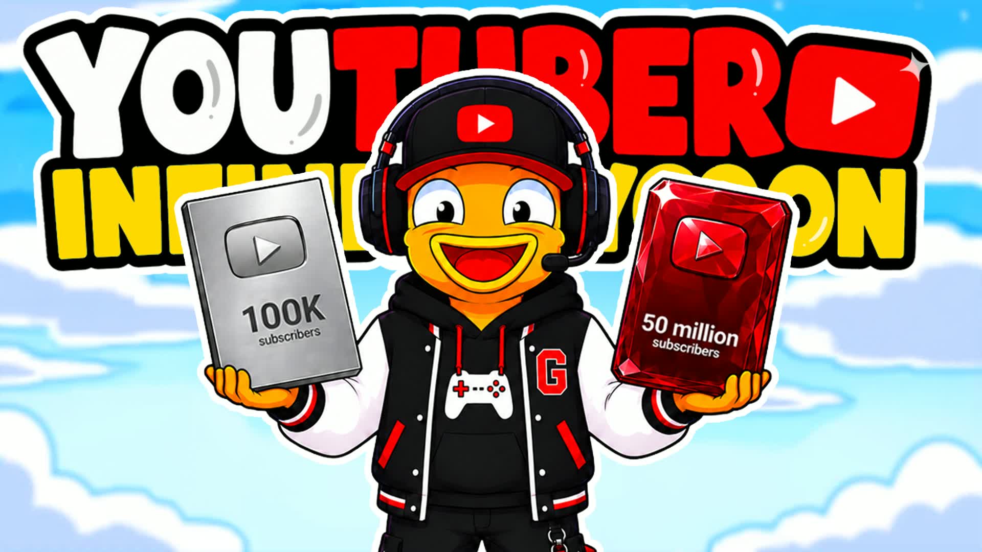 Youtuber Infinite Tycoon โ Fortnite Creative map