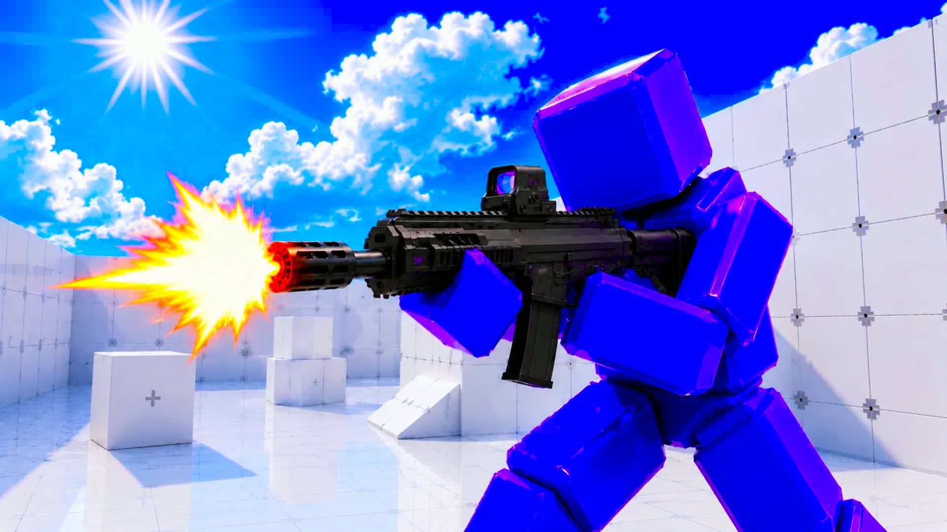 RED VS BLUE ITALIA u21 italy rivals unc — Fortnite Creative map