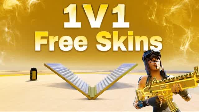 1v1 Free Skins 💎 — Fortnite Creative map