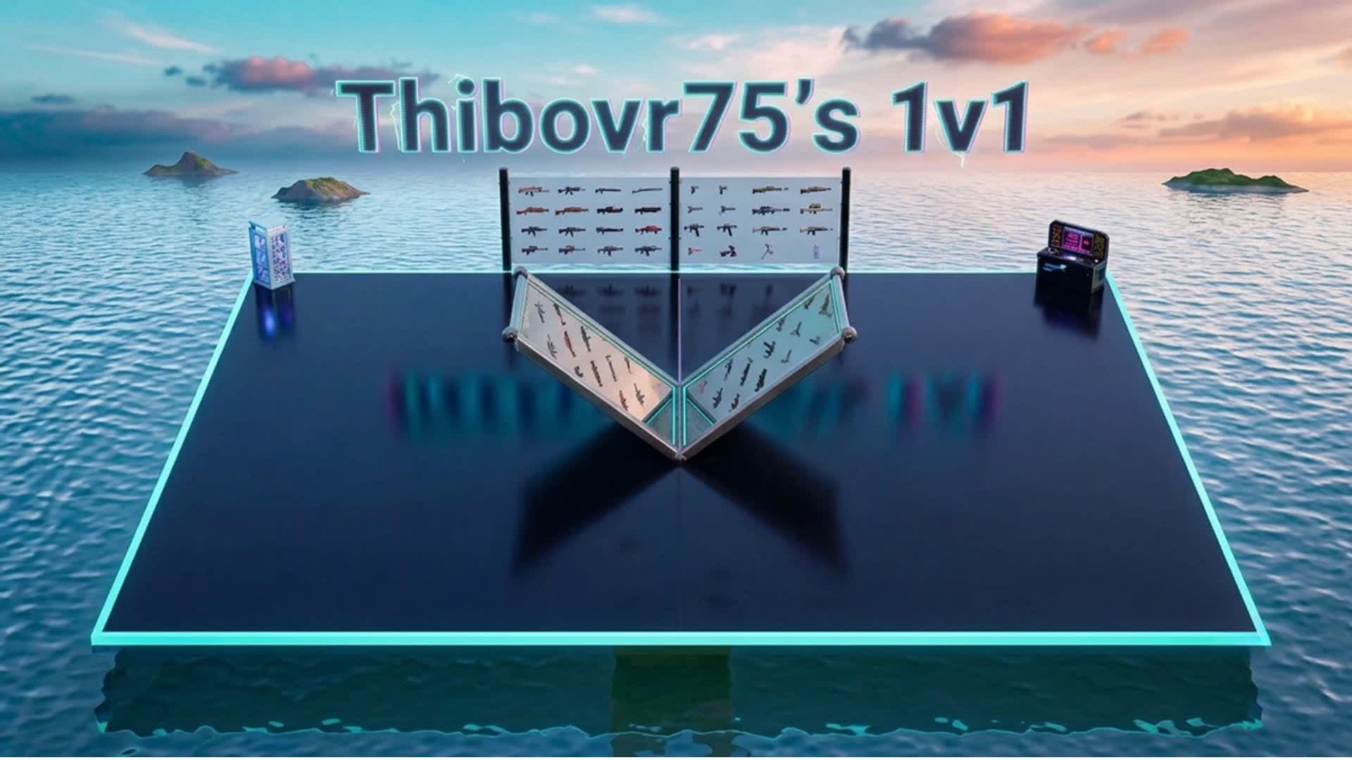 🔥The Thibovr75's 1v1 build fight map🔥 — Fortnite Creative map