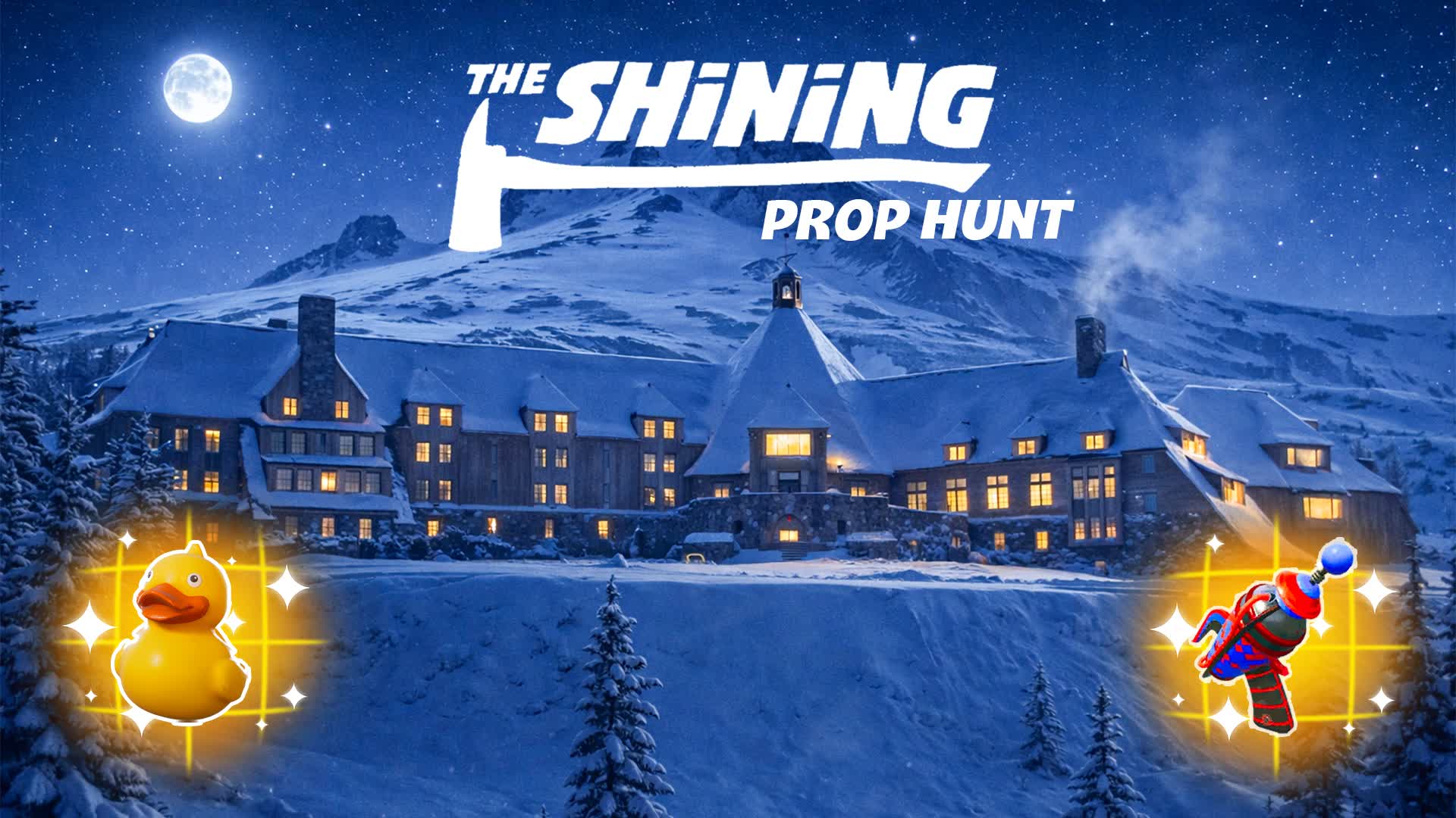 🔪THE SHINING - PROP HUNT🥶 — Fortnite Creative map
