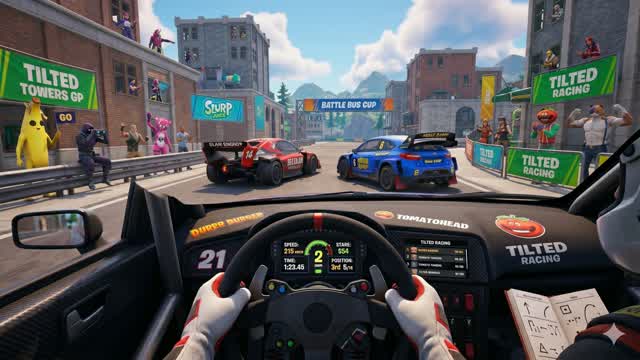 The Driving Simulation — Fortnite Creative map