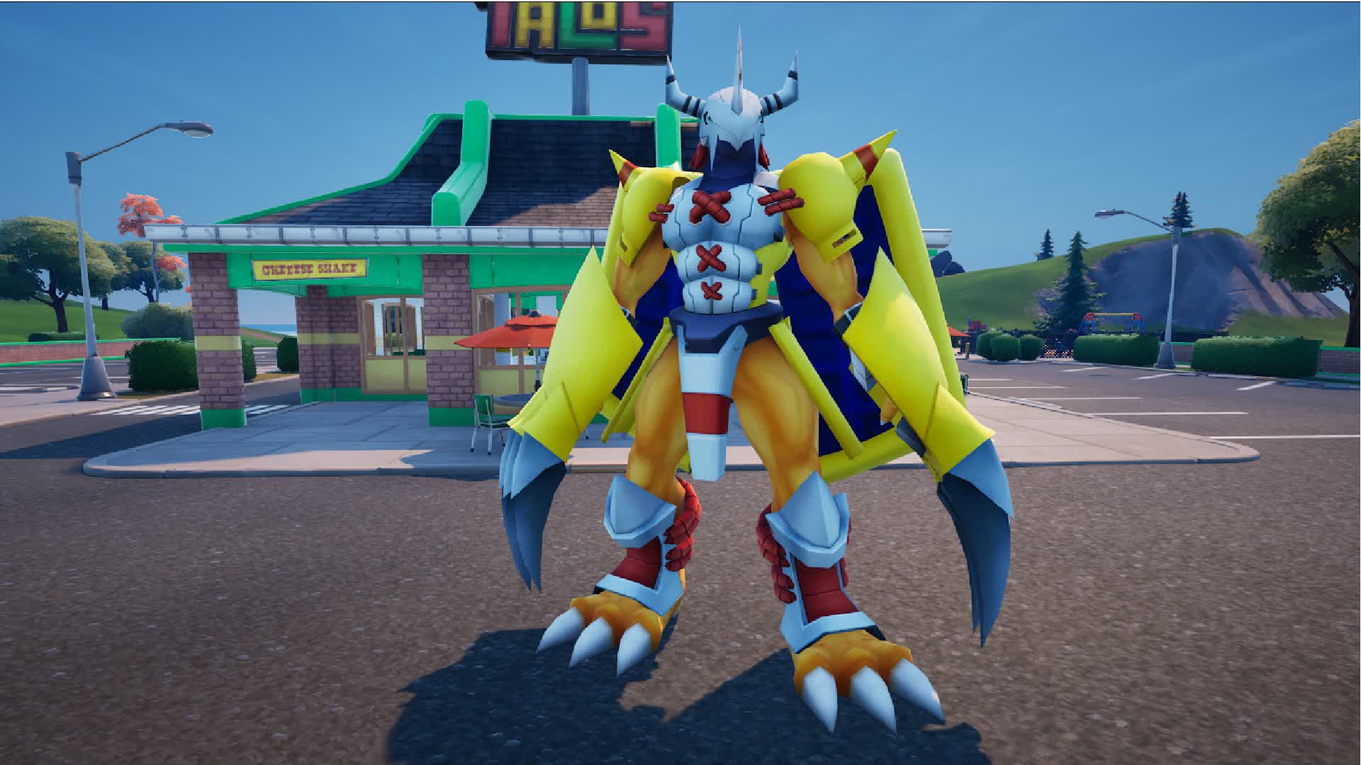 War Greymon - Digimon — Fortnite Creative map