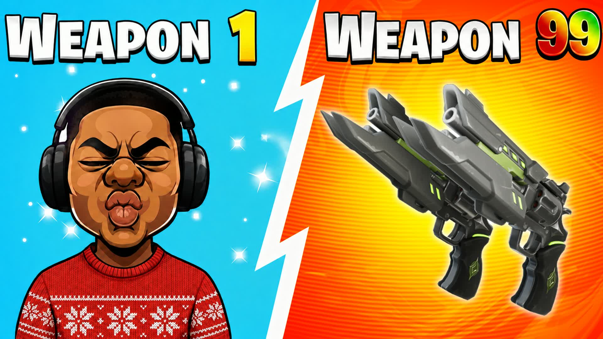 EPIC GUNS β GUN GAME π«ONE SHOT β Fortnite Creative map