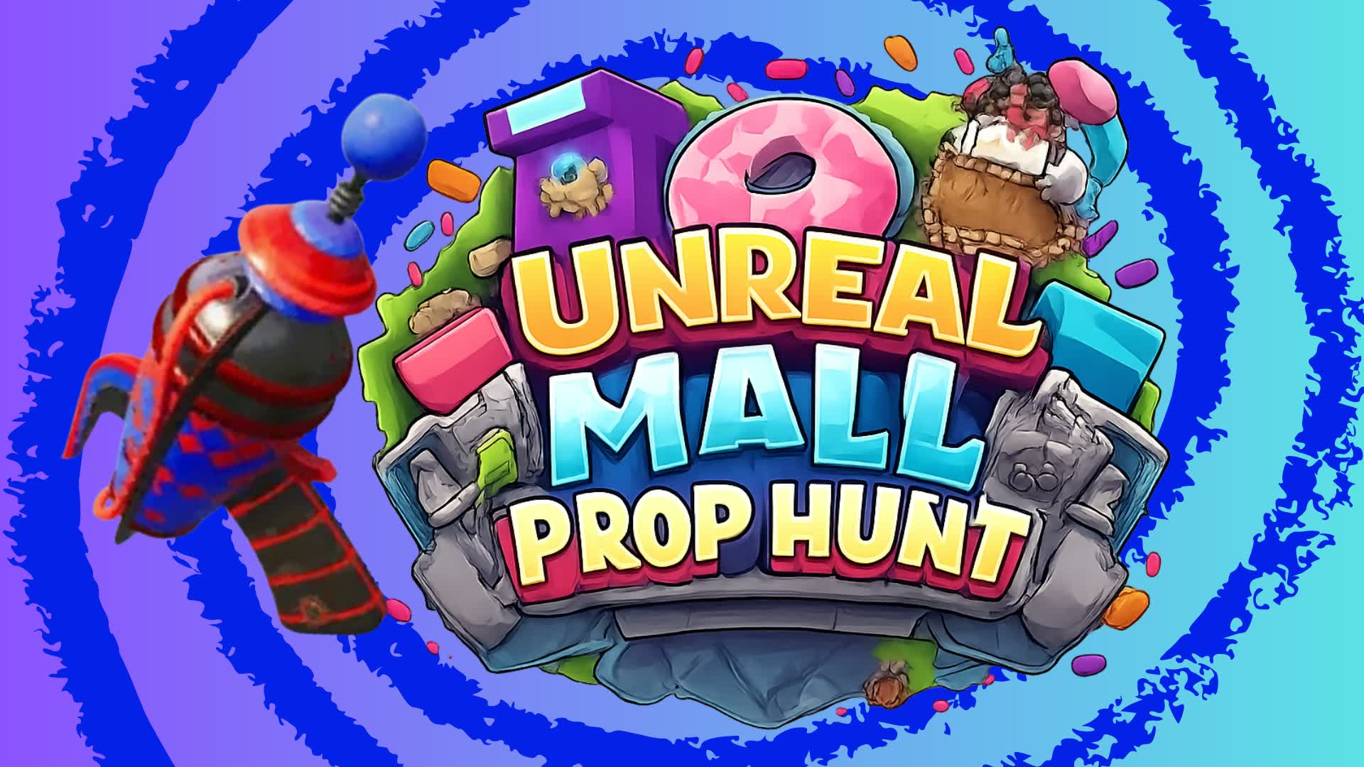 Mall Prop Hunt — Fortnite Creative map