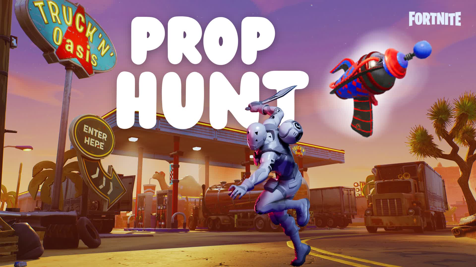 Prop Hunt - The Worlds — Fortnite Creative map