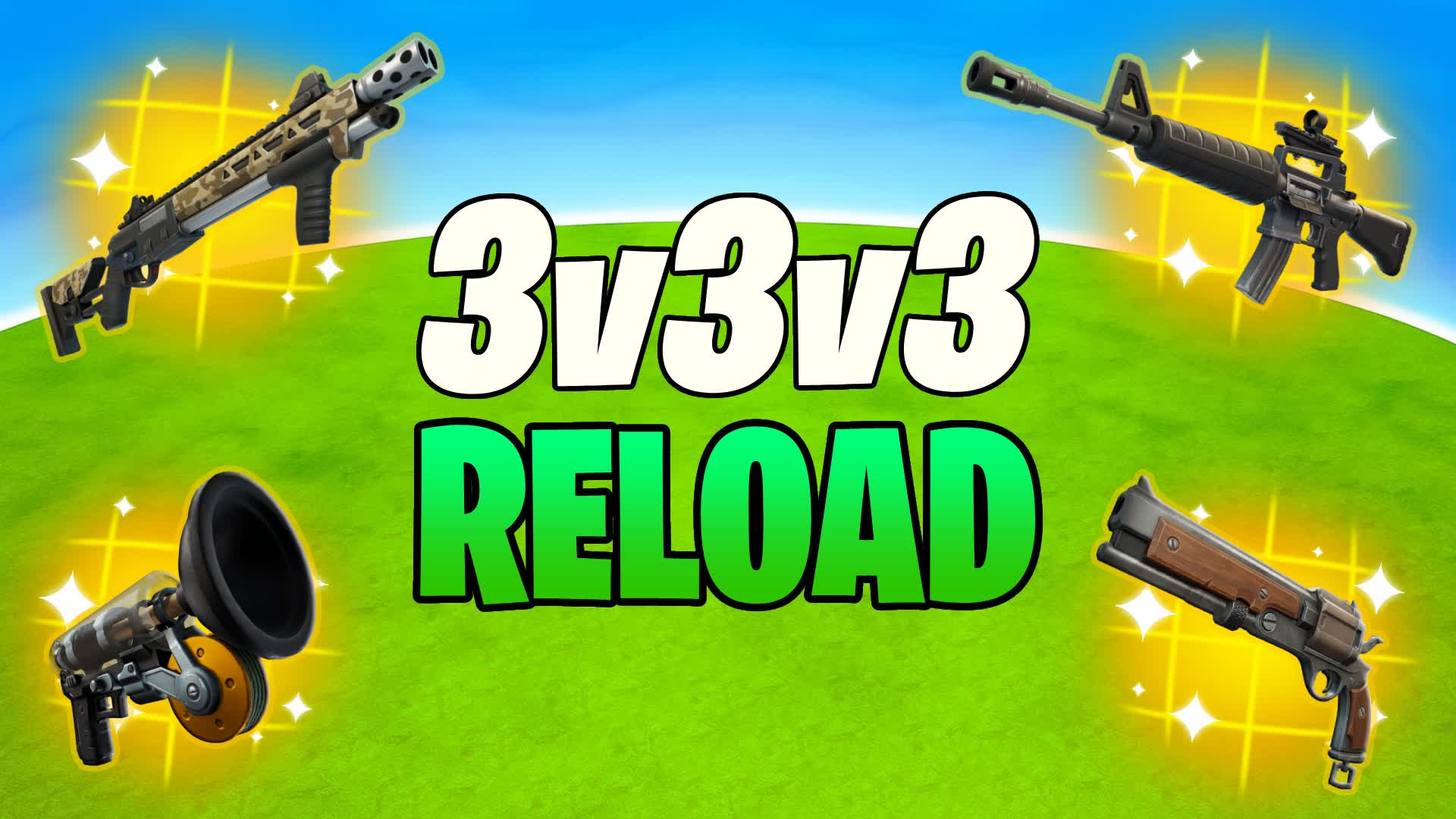 3v3 3v3v3 RELOAD — Fortnite Creative map