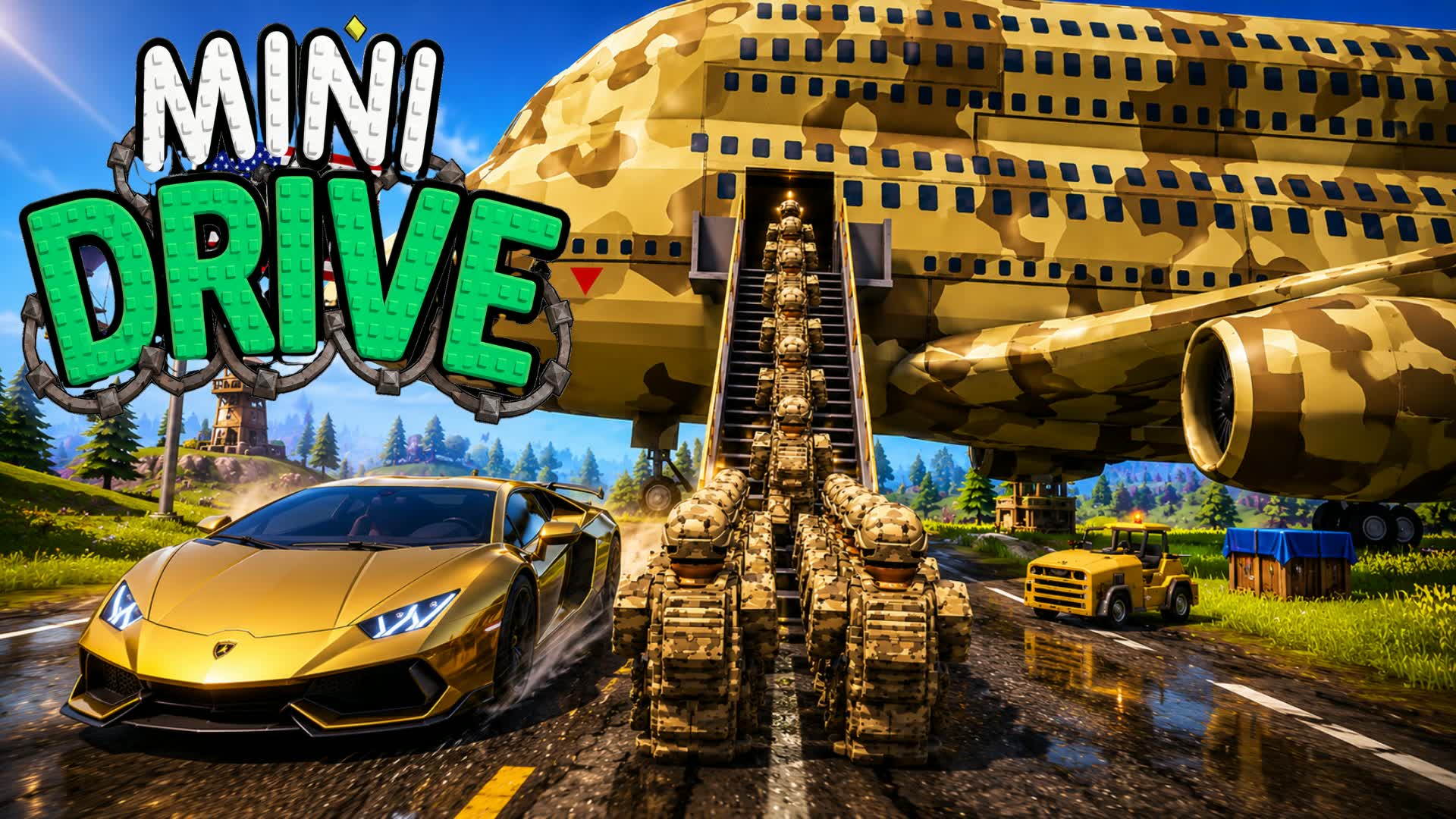 MINI DRIVE π β Fortnite Creative map
