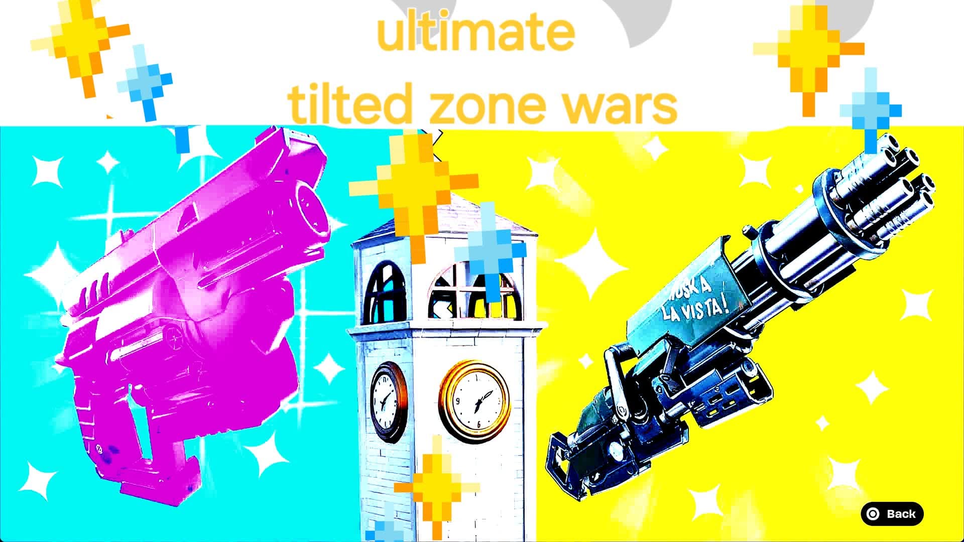Ultimate Tilted zone wars โ Fortnite Creative map