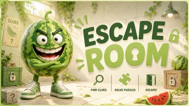 WATERMELON ESCAPE ROOM π β Fortnite Creative map