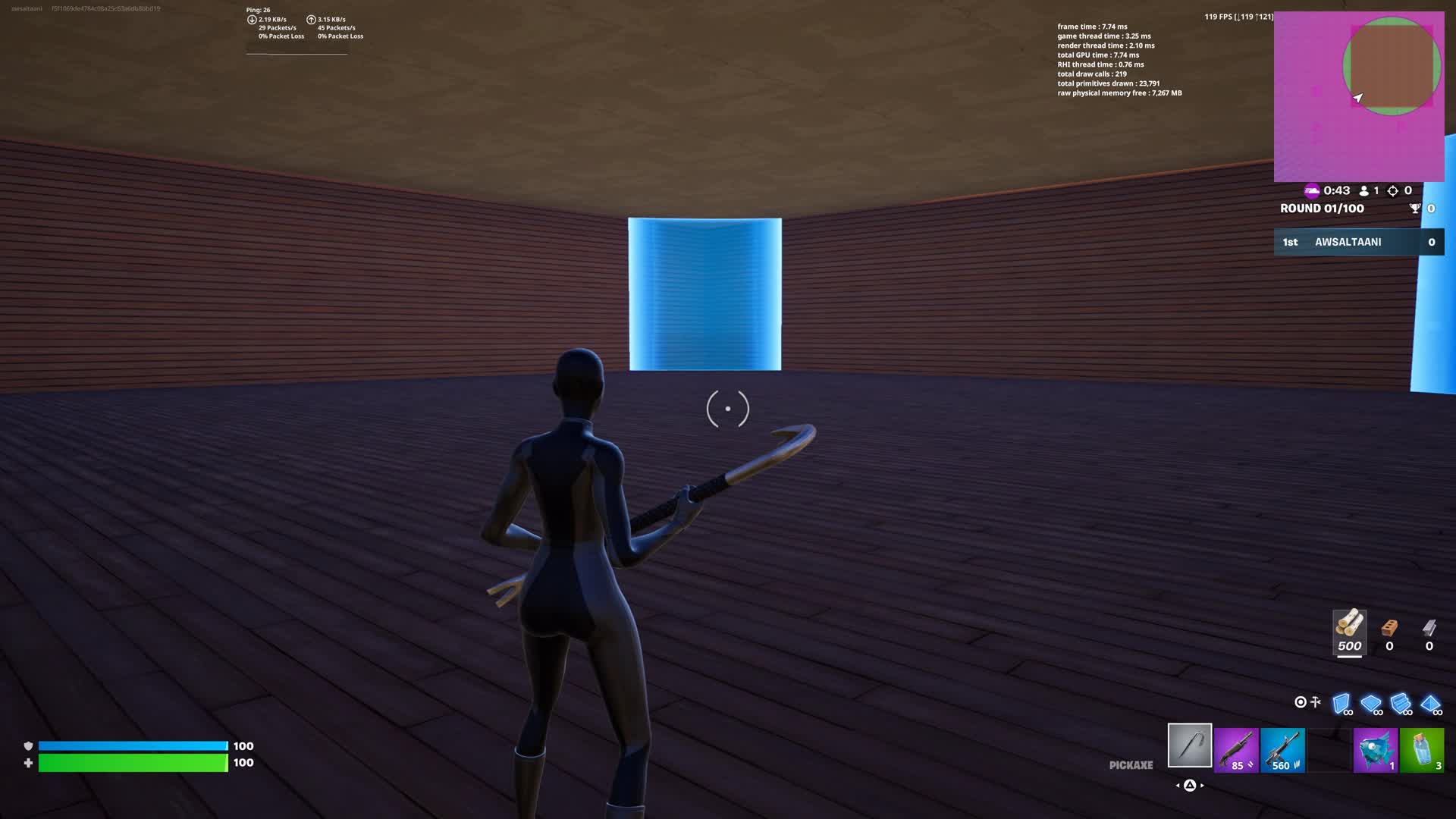 Zone Box Fight — Fortnite Creative map
