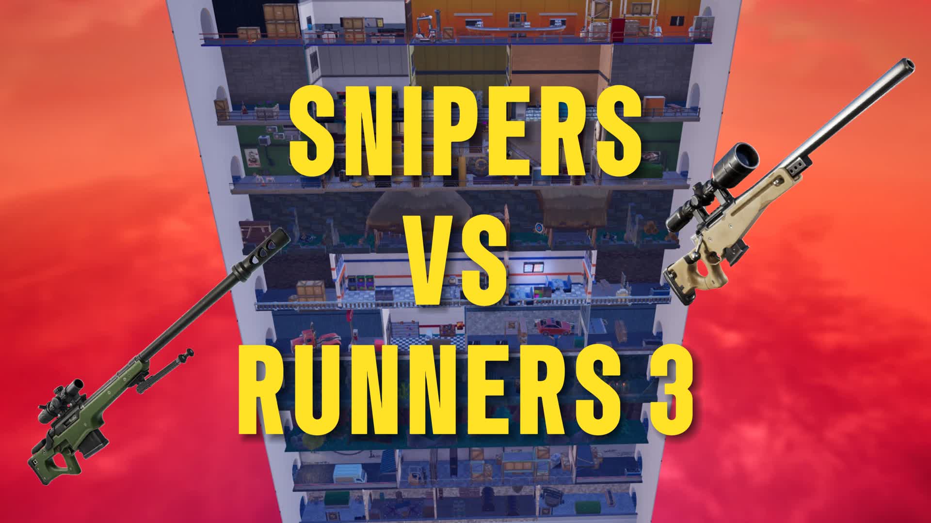 Sniper VS Runners 3 β Fortnite Creative map