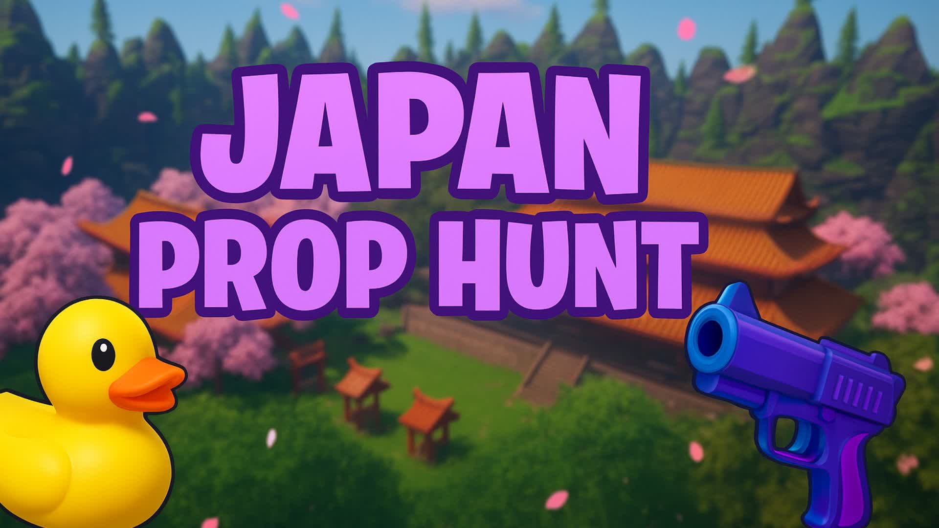 Japan Prop Hunt — Fortnite Creative map