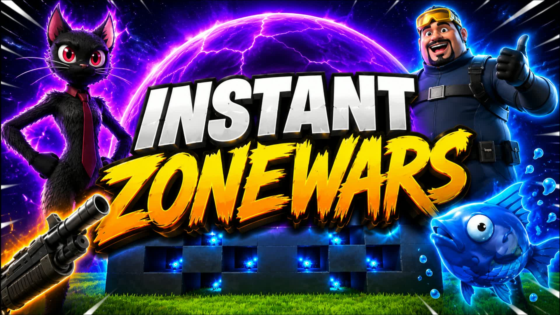 INSTANT ZONE WARS — Fortnite Creative map