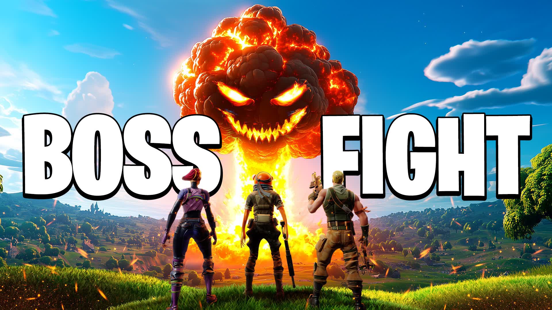 BOOM: BOSS FIGHT โ Fortnite Creative map