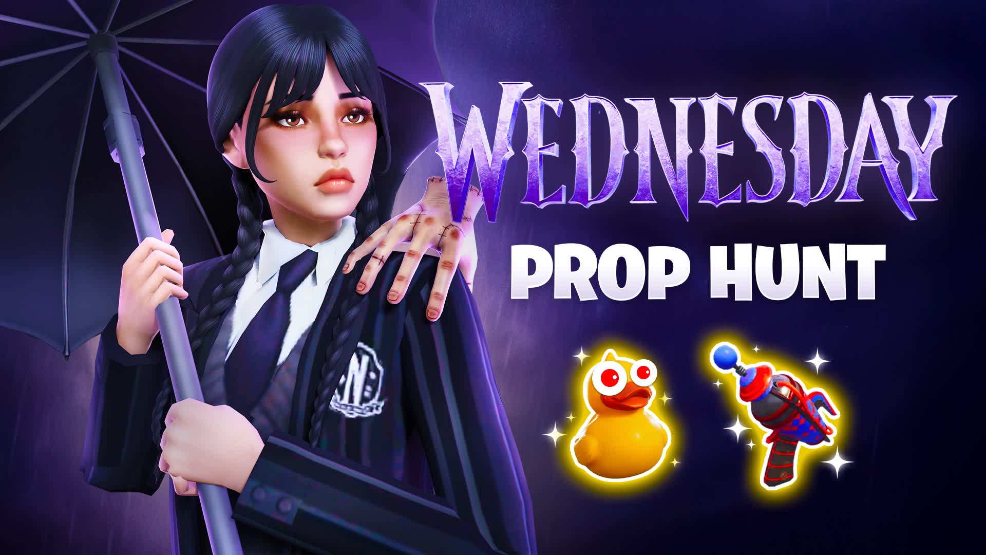 WEDNESDAY PROP HUNT β Fortnite Creative map