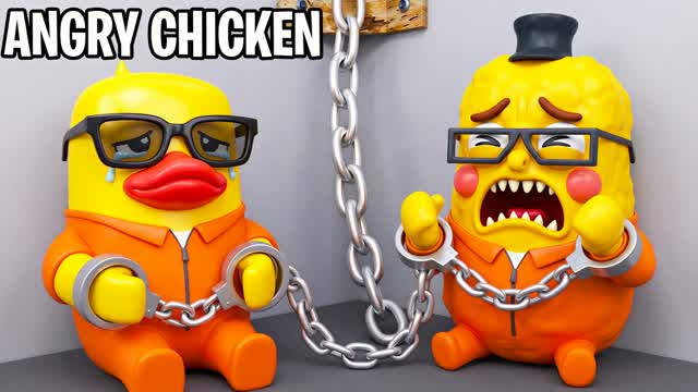 ANGRY CHICKEN ESCAPE ROOM๐ โ Fortnite Creative map