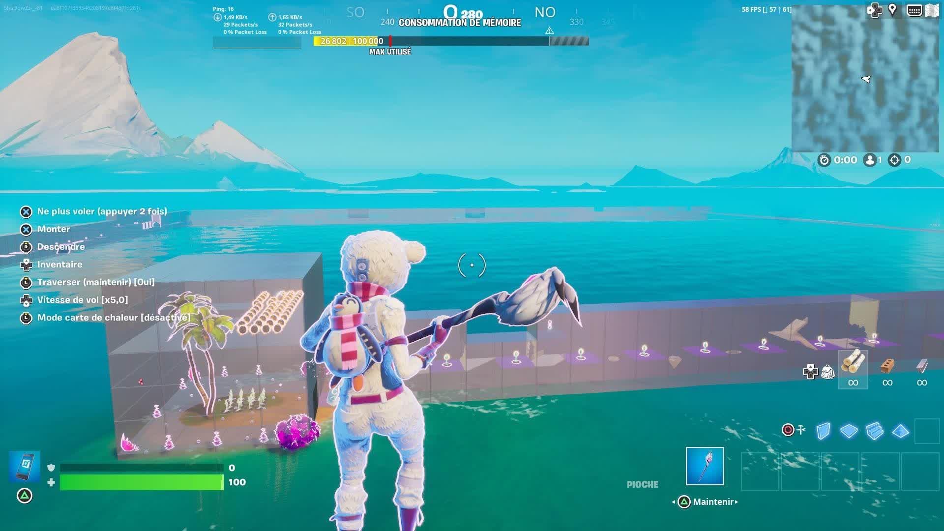 deathrun facile — Fortnite Creative map