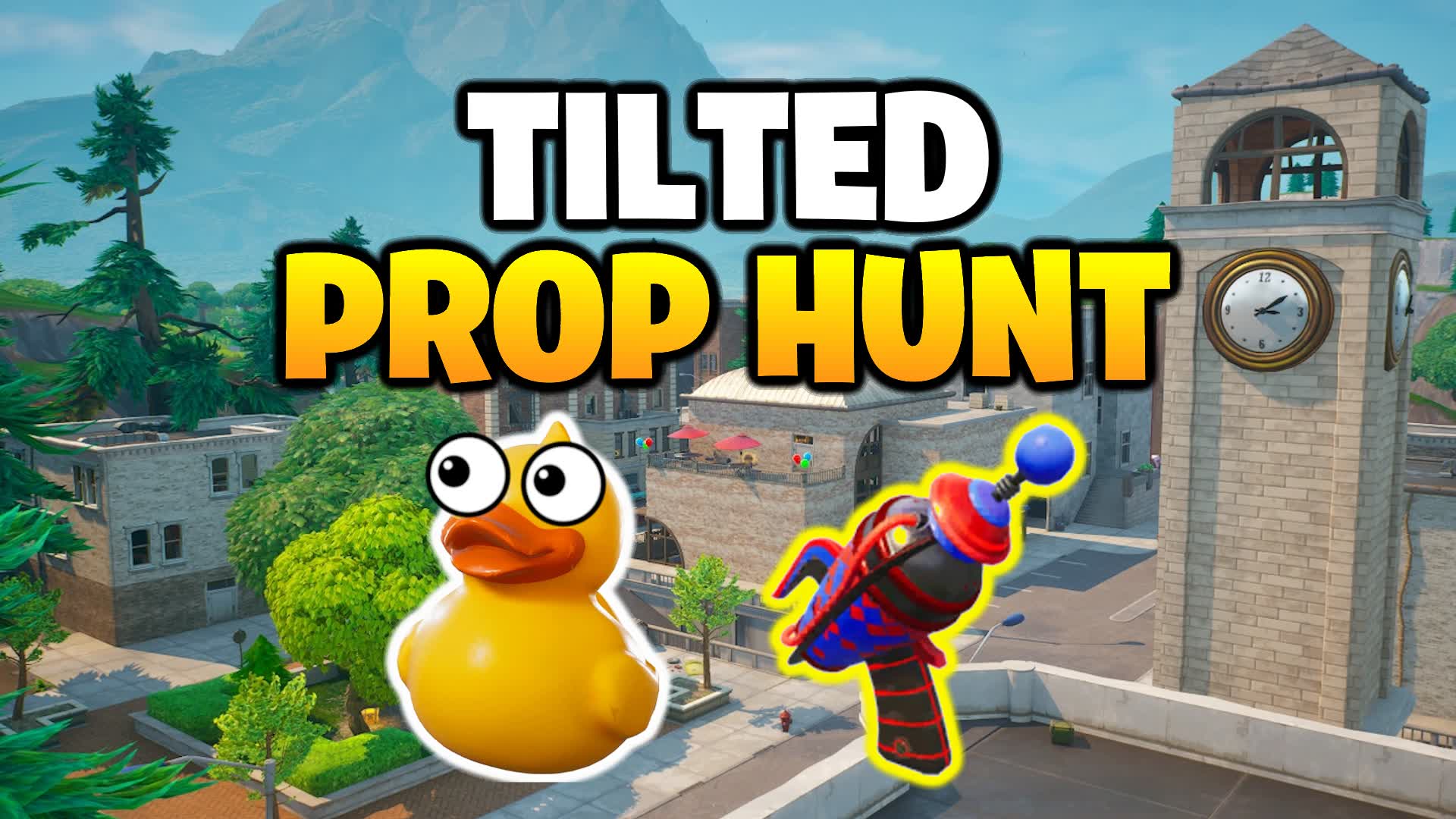 TILTED PROP HUNT — Fortnite Creative map