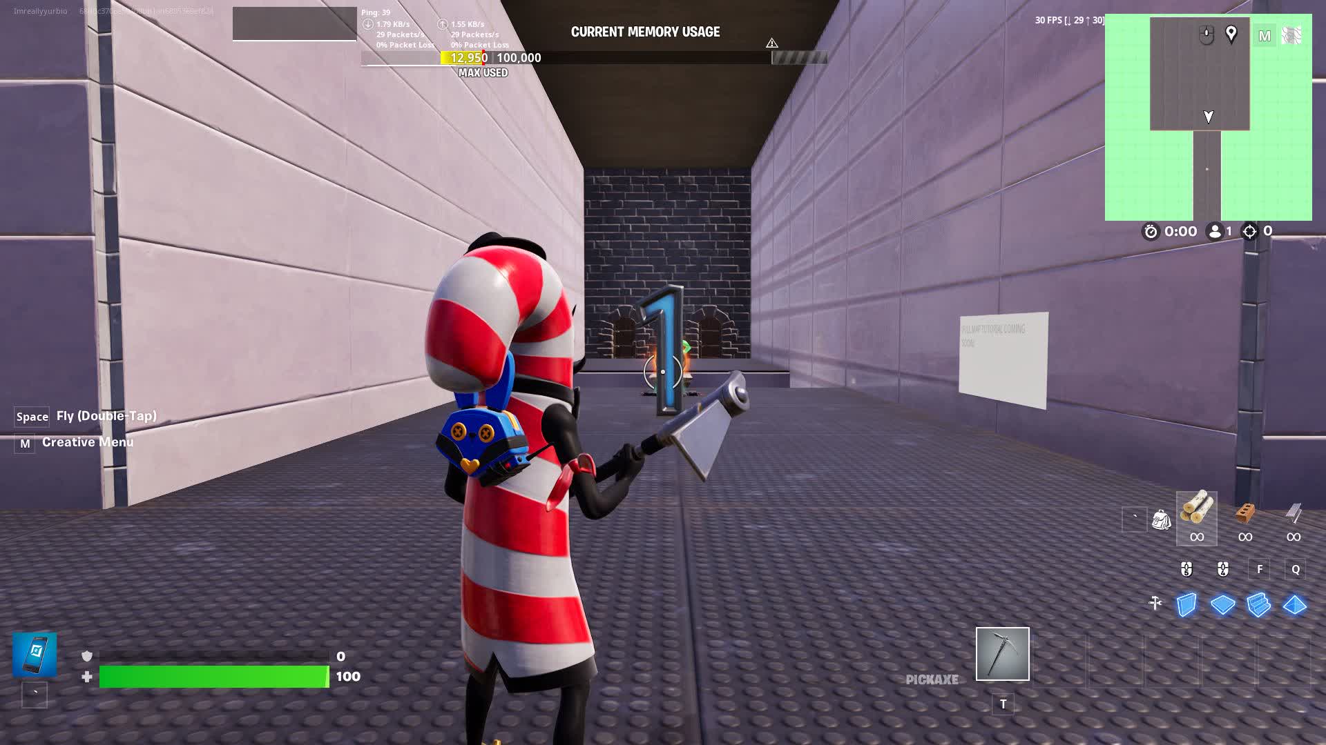 Hardest Deathrun — Fortnite Creative map