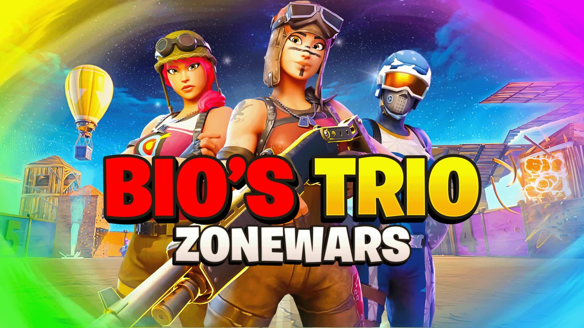 💖BIOS TRIO - ZONE WARS🌀 — Fortnite Creative map