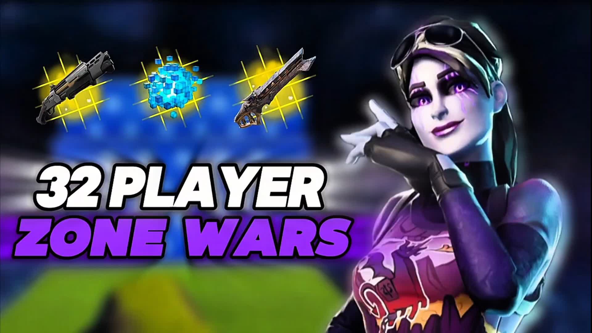 32 players zone wars — Fortnite Creative map