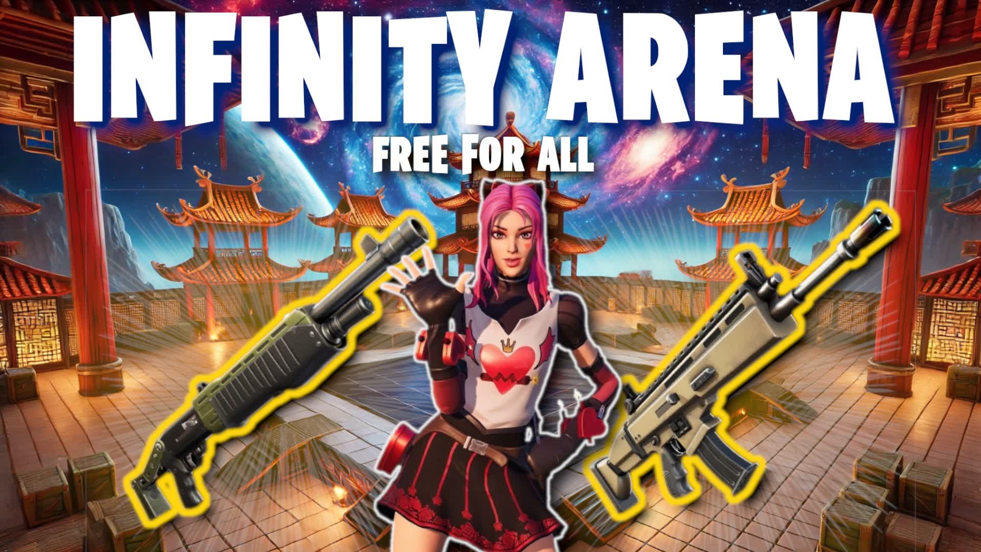 Infinity Arena - Free For All (FFA) β Fortnite Creative map