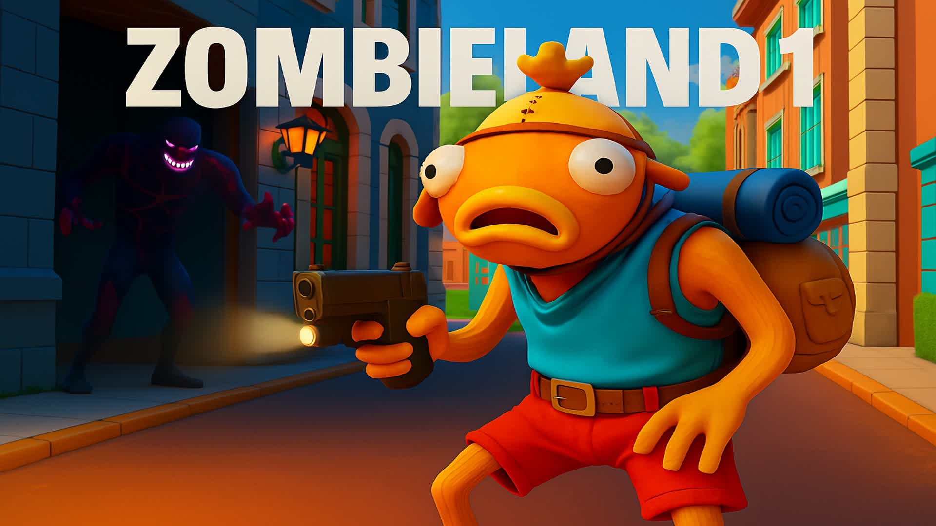 🧟Survive in Zombieland🧟 — Fortnite Creative map