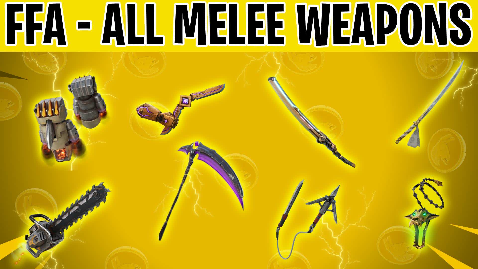 Melee Only - Free For All โ Fortnite Creative map