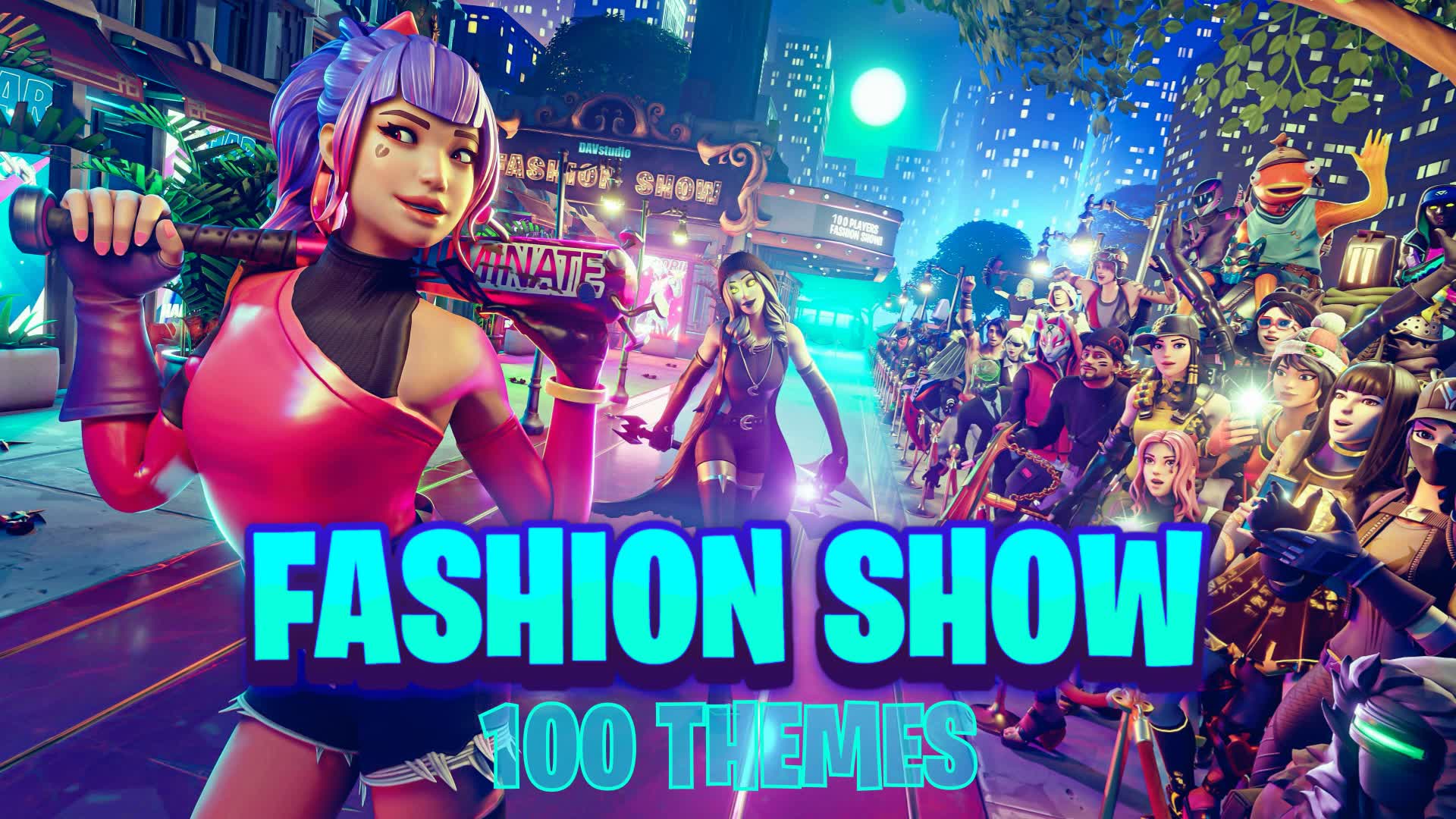 💯FAST FASHION SHOW💎 — Fortnite Creative map