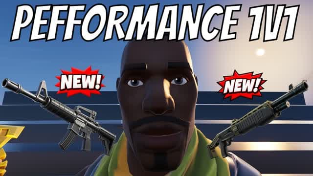 Performance 1V1! — Fortnite Creative map