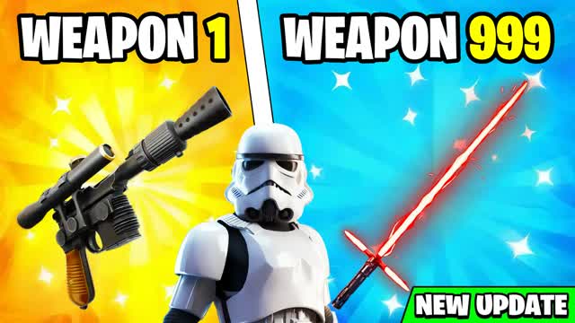 STAR WARS GUN GAME β Fortnite Creative map