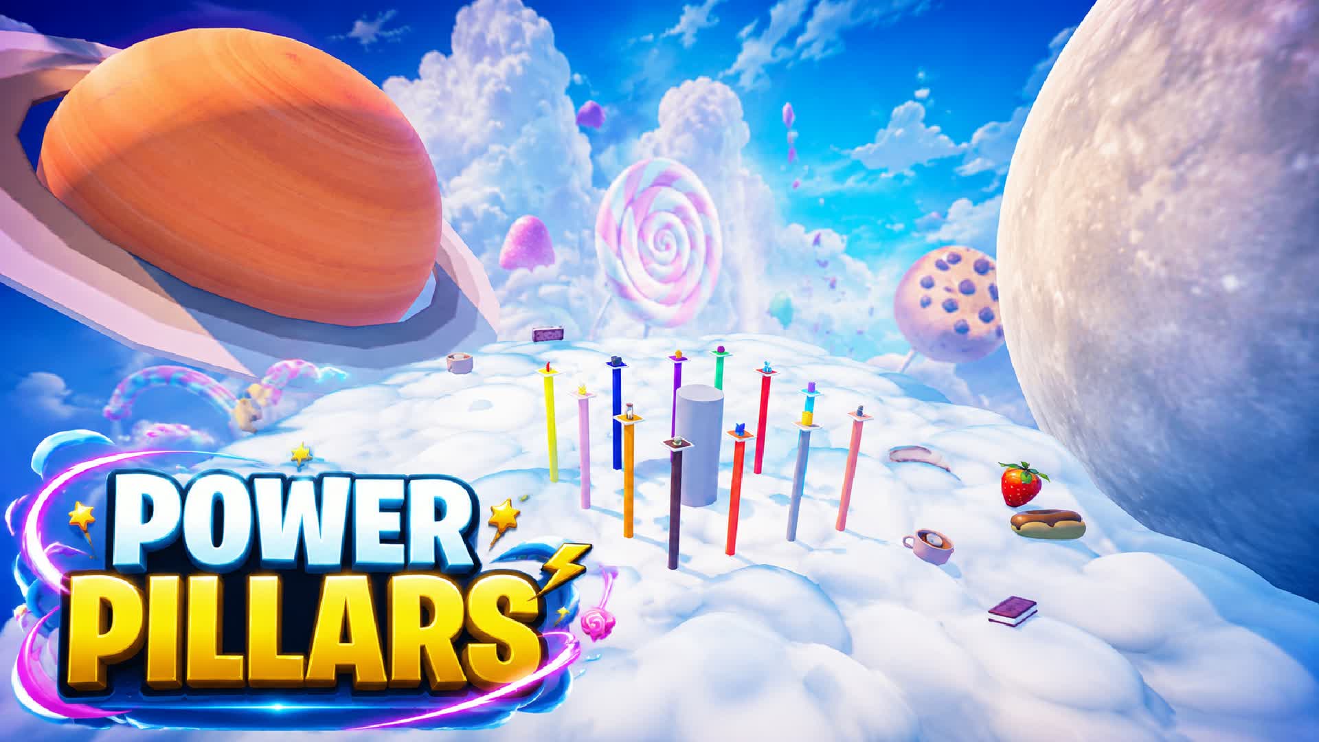 POWER PILLARS โ Fortnite Creative map