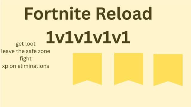 Reload 1v1v1v1v1 β Fortnite Creative map
