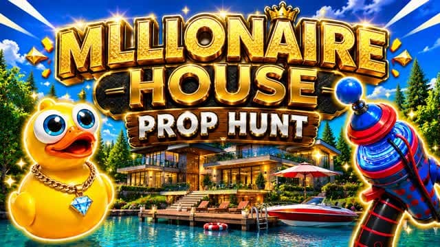 Millionaire house - Prop hunt — Fortnite Creative map