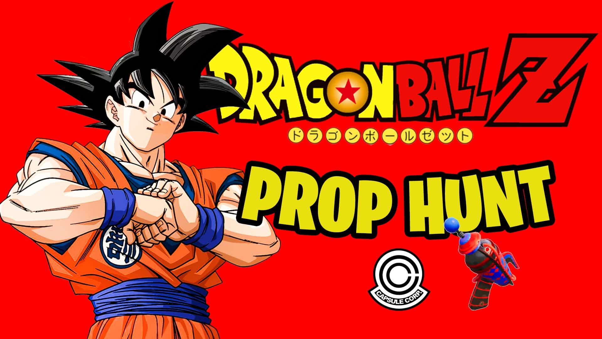Dragon Ball Z Prop Hunt — Fortnite Creative map