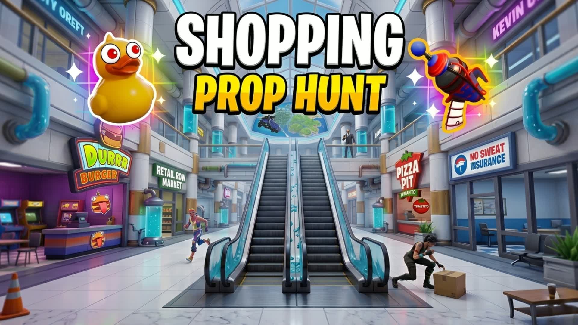 PROP HUNT (SHOPPING) — Fortnite Creative map