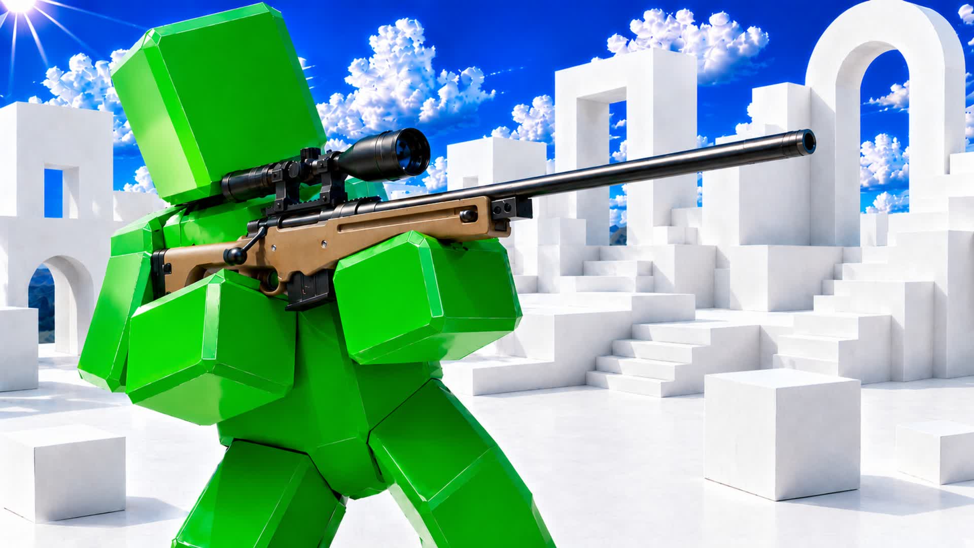 RIVALS RED VS BLUE π΄π΅ LUCKY SHOT? β Fortnite Creative map